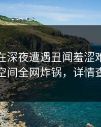 主持人在深夜遭遇丑闻羞涩难挡，秘语空间全网炸锅，详情查看